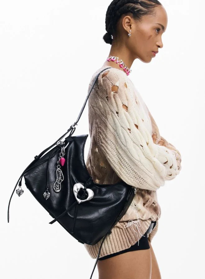 DESIGUAL Black Medium Bag Zalio for Women | Best Price UAE